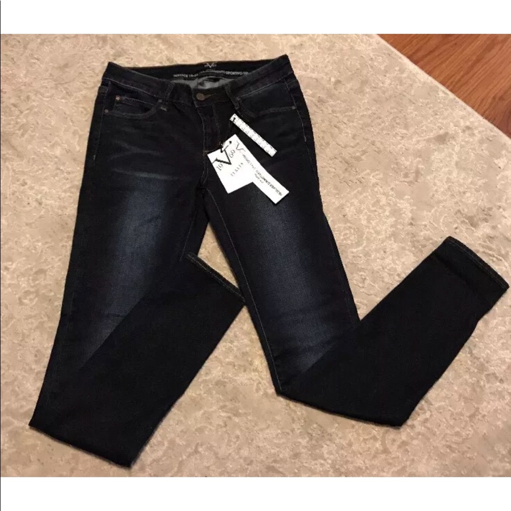 Versace 1969 Italia Skinny Stretch Jeans Sz 2